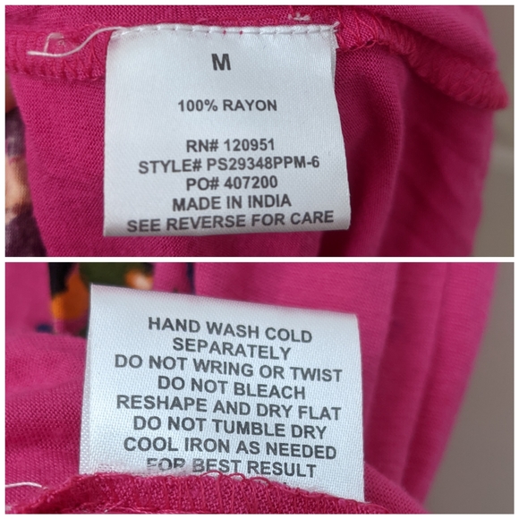 Pink Rose Pink Maxi Dress w/ Printed Floral Detail - Picture 5 of 6